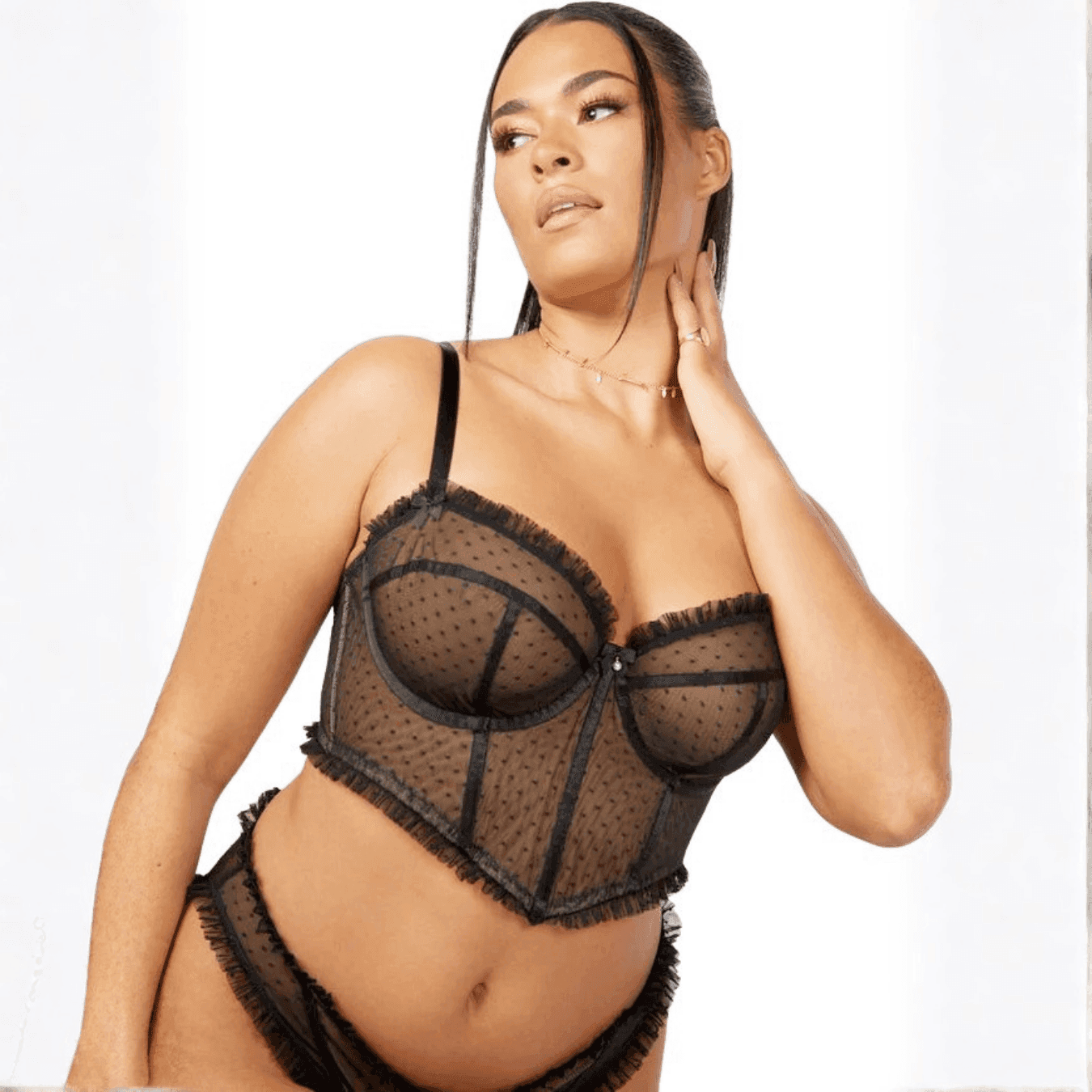 Completino Intimo Sexy Hot Lingerie in Pizzo Nero con Perizoma Reggiseno PushUp in Completi intimi Do You Erotic - Napoli, commercioVirtuoso.it