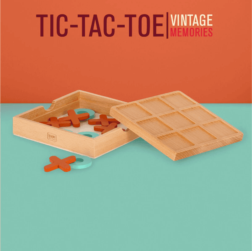 Legami - gioco da tavolo in legno Tris - Tic-Tac-Toe (TTT0001) in Giochi di società Cartospedia - Napoli, commercioVirtuoso.it