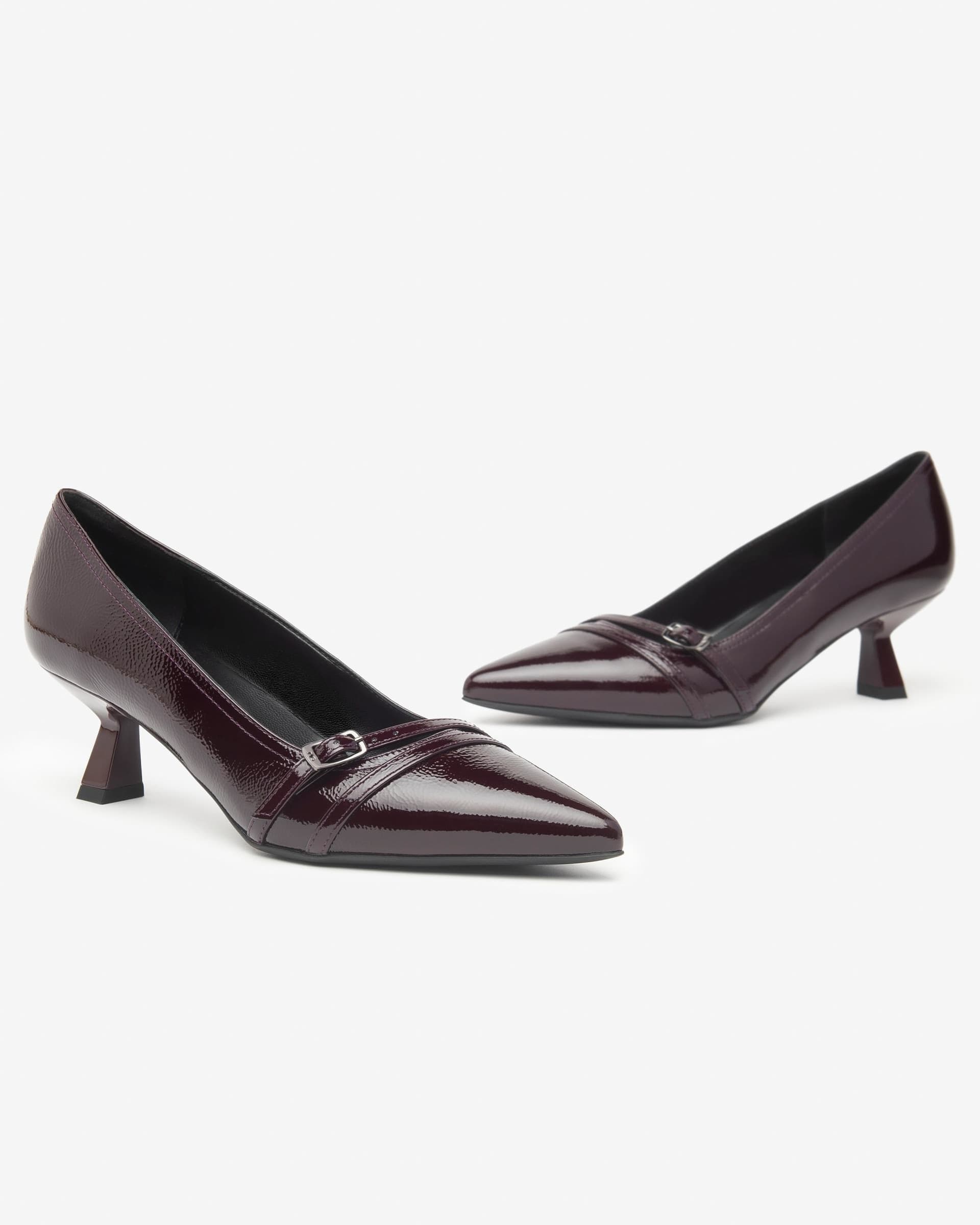 Nero Giardini décolleté donna in naplak bordo' I514431DE613 in Scarpe col tacco Teresi Calzature - Marsala, commercioVirtuoso.it
