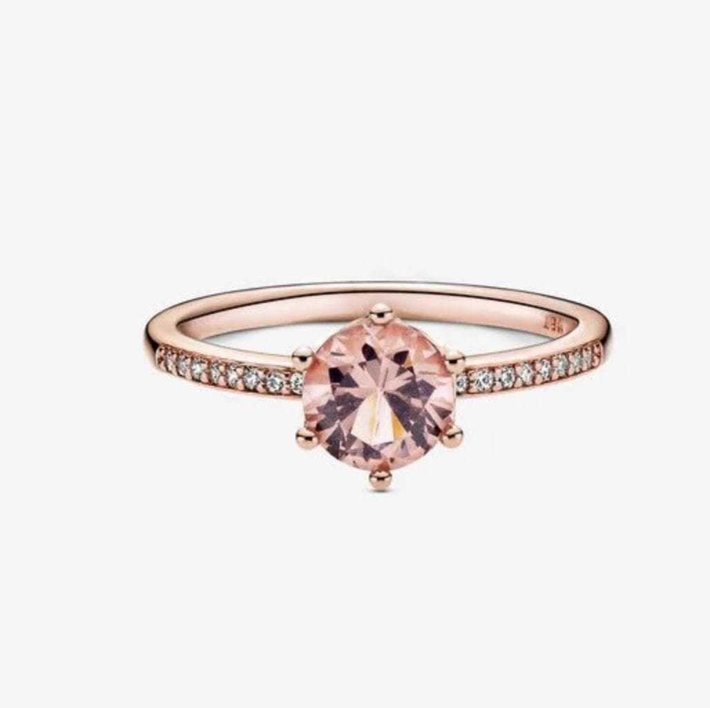 Pandora - Anello con solitario Corona rosa scintillante in Anelli Alba Gioielli - Casoria, commercioVirtuoso.it