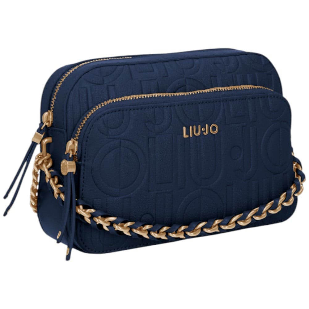 Liu Jo camera case blu borsa tracolla linea Adonide AA5198E0538 Borse Liu Jo