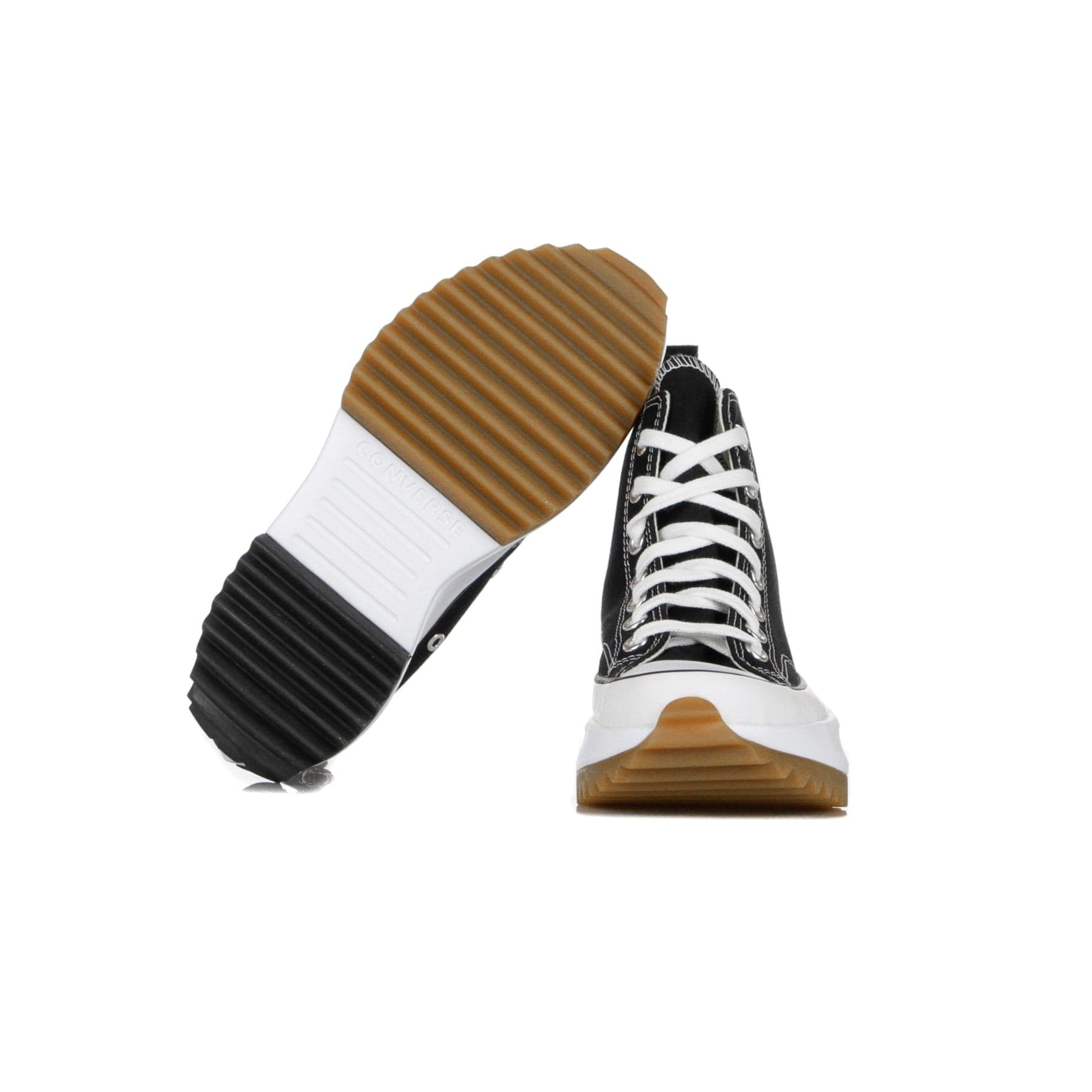 CONVERSE Scarpa Alta Donna Run Star Hike Black/white/gum da donna in Sneaker casual Drestige - Casamassima, commercioVirtuoso.it