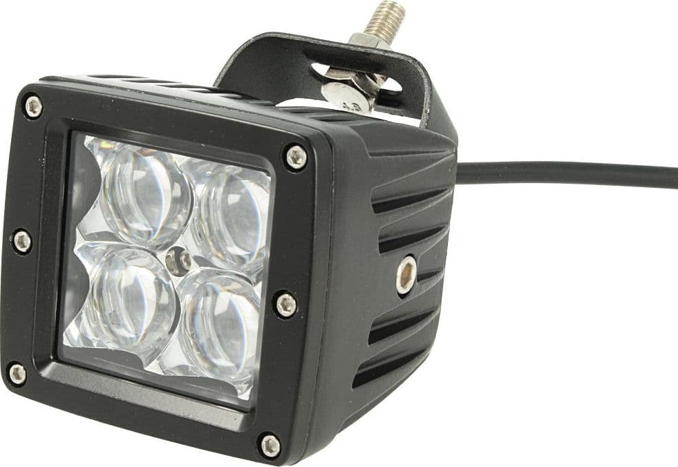 Faro Led Fanale Spot 20W Angolo Luce Stretta Beam 30 Gradi Lente 5D Connettore DT Inclusi Per Auto Camion Barca