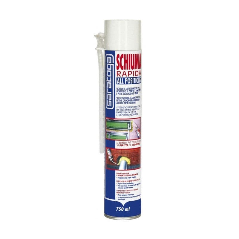 Saratoga All Position 750ml schiuma poliuretanica espansa uso manuale - 2