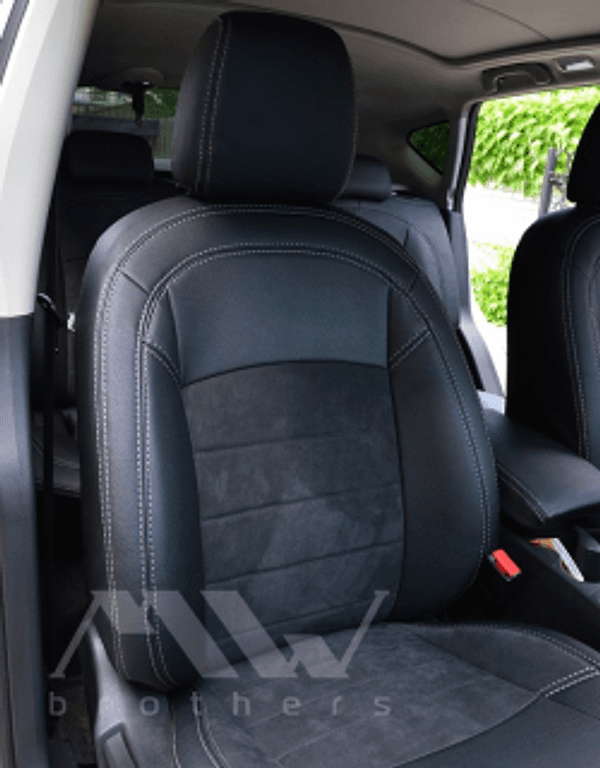 Coprisedili su misura per Nissan Qashqai I (2007-2013), Leather style in Set per interni Autooggetti.it - Roma, commercioVirtuoso.it
