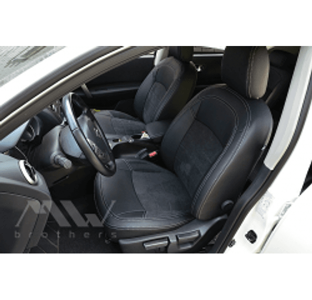 Coprisedili su misura per Nissan Qashqai I (2007-2013), Leather style in Set per interni Autooggetti.it - Roma, commercioVirtuoso.it