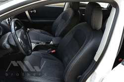 Coprisedili su misura per Nissan Qashqai I (2007-2013), Leather style in Set per interni Autooggetti.it - Roma, commercioVirtuoso.it