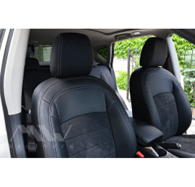 Coprisedili su misura per Nissan Qashqai I (2007-2013), Leather style in Set per interni Autooggetti.it - Roma, commercioVirtuoso.it