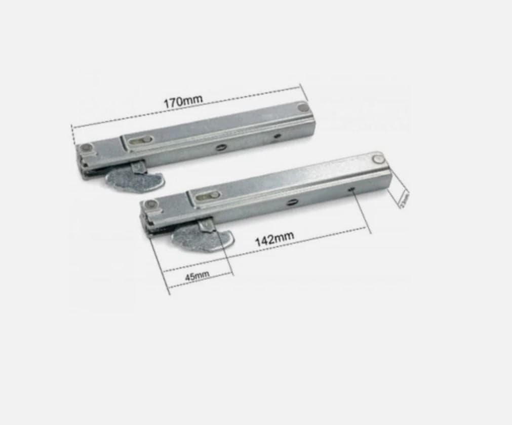 COPPIA CERNIERE SPORTELLO FORNO GLEM GAS - - ARISTON - FRANKE PORTA LEGGERA in prodotto EuroStore07 - Alatri, commercioVirtuoso.it