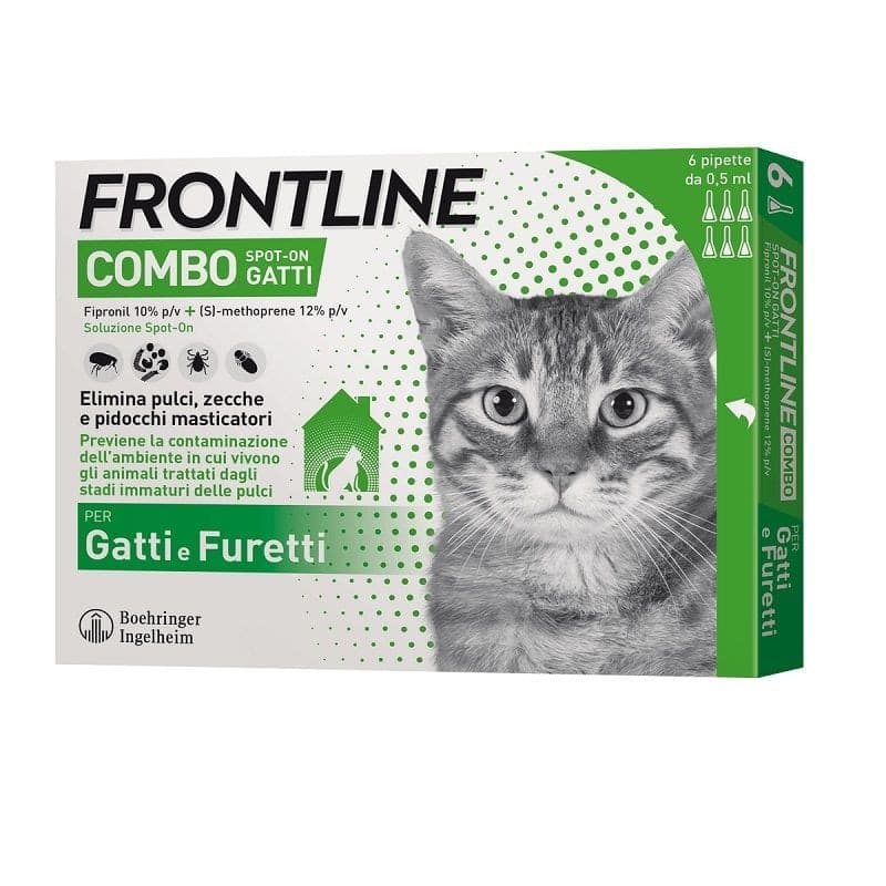 Antiparassitario per gatti e gattini Frontline Combo in Pipette antiparassitarie 101 Market - Poggibonsi, commercioVirtuoso.it