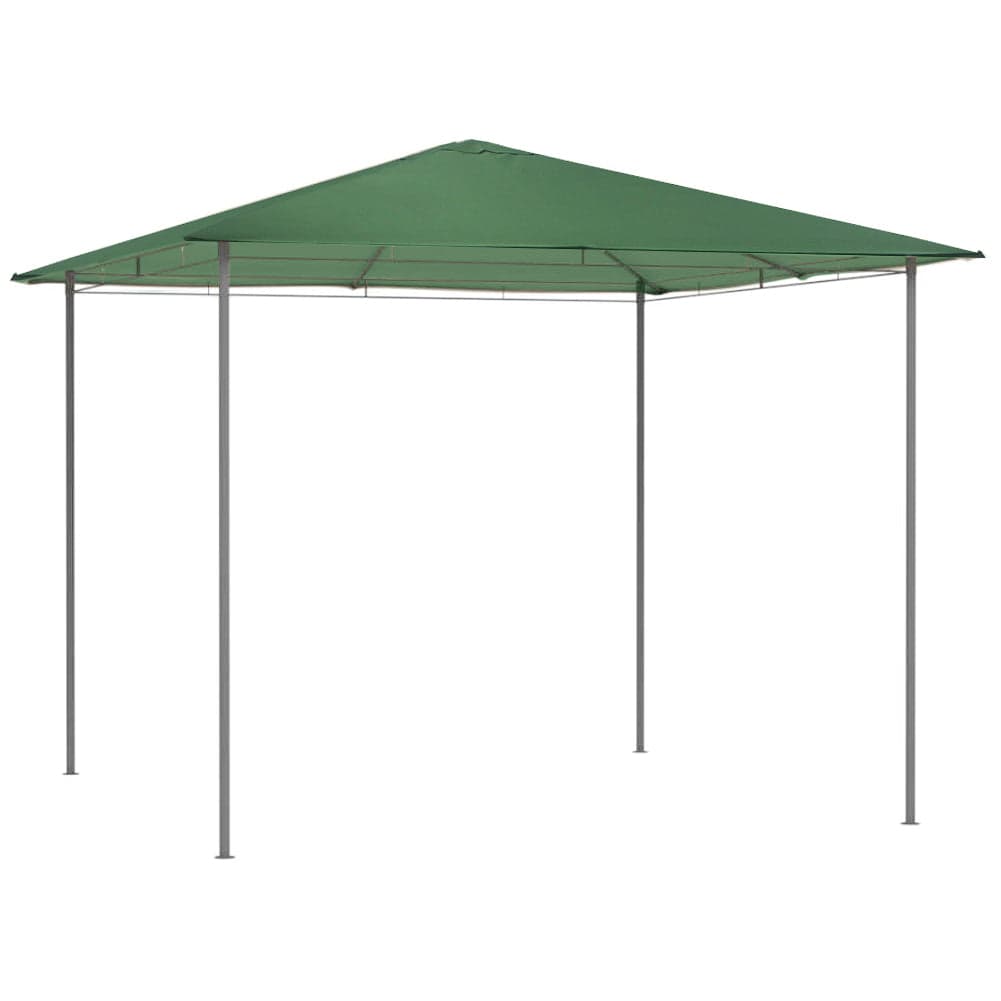 Gazebo da Giardino 3x3mt Copertura in poliestere resistente, Struttura Acciaio Verde in Gazebo Danyx - Casoria, commercioVirtuoso.it