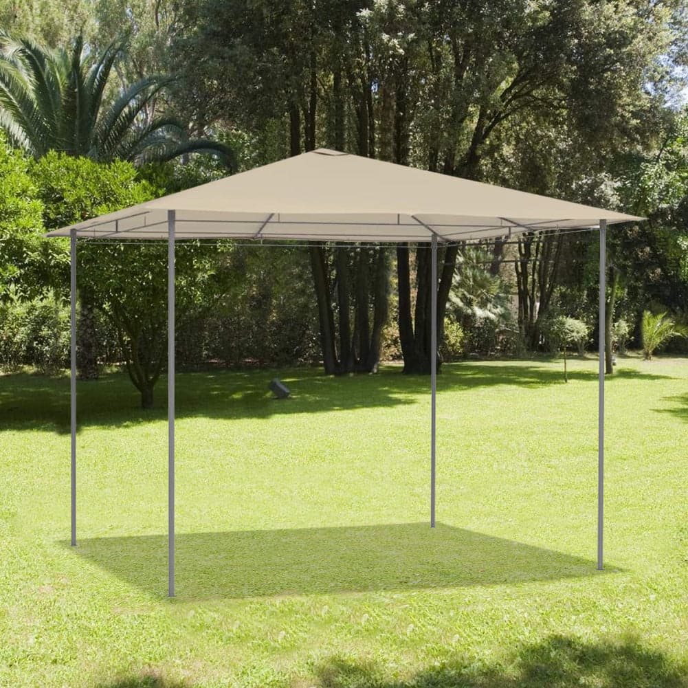 Gazebo da Giardino 3x3mt Copertura in poliestere resistente, Struttura Acciaio in Gazebo Danyx - Casoria, commercioVirtuoso.it