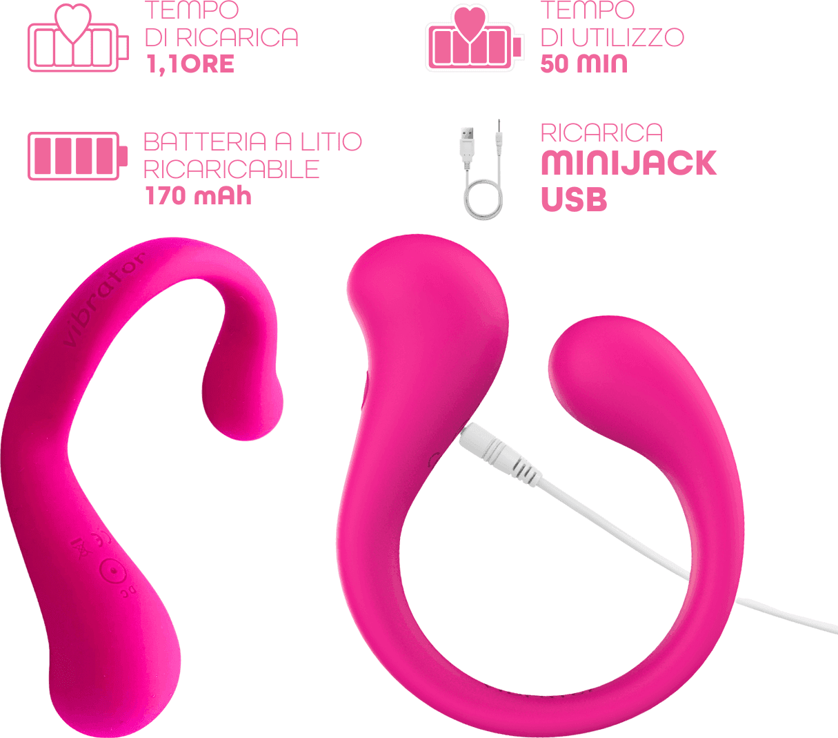 Vibratore Multifunzione per Doppia Stimolazione Controllo con App Modellabile in Vibratori per coppia Do You Erotic - Napoli, commercioVirtuoso.it