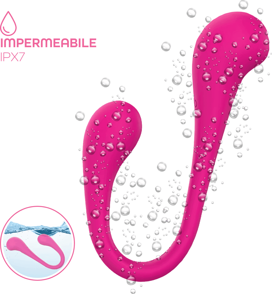 Vibratore Multifunzione per Doppia Stimolazione Controllo con App Modellabile in Vibratori per coppia Do You Erotic - Napoli, commercioVirtuoso.it