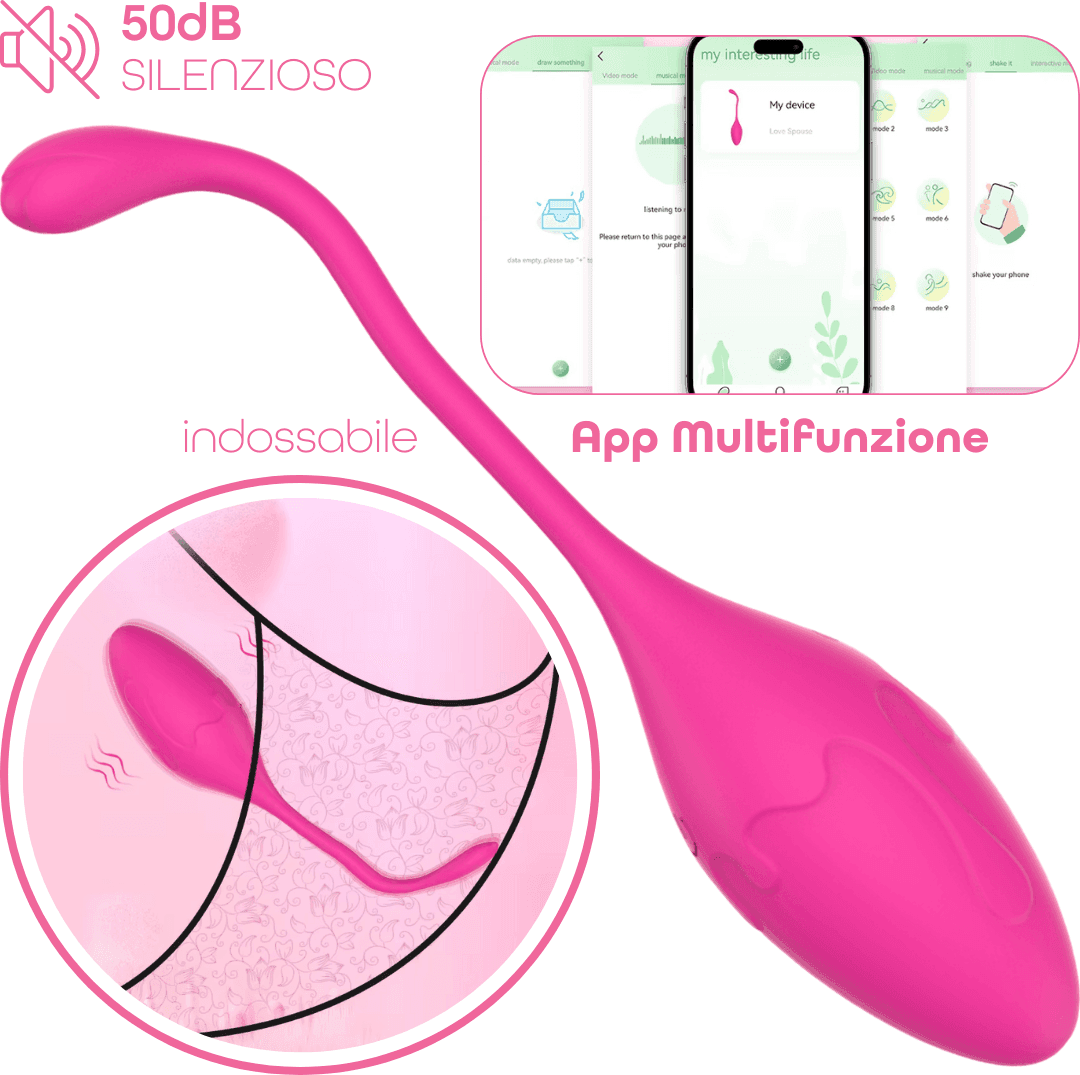 Ovetto Vibrante con App Vibratore Vaginale Indossabile Sex Toy per Coppia USB in Vibratori per coppia Do You Erotic - Napoli, commercioVirtuoso.it