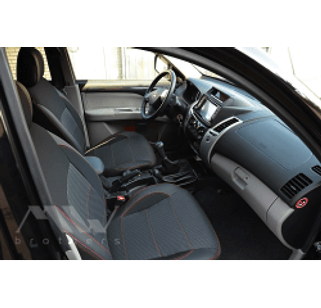 Coprisedili su misura per Mitsubishi Pajero Sport II (2008-2015), Comfort style in Set per interni Autooggetti.it - Roma, commercioVirtuoso.it