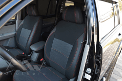Coprisedili su misura per Mitsubishi Pajero Sport II (2008-2015), Comfort style in Set per interni Autooggetti.it - Roma, commercioVirtuoso.it