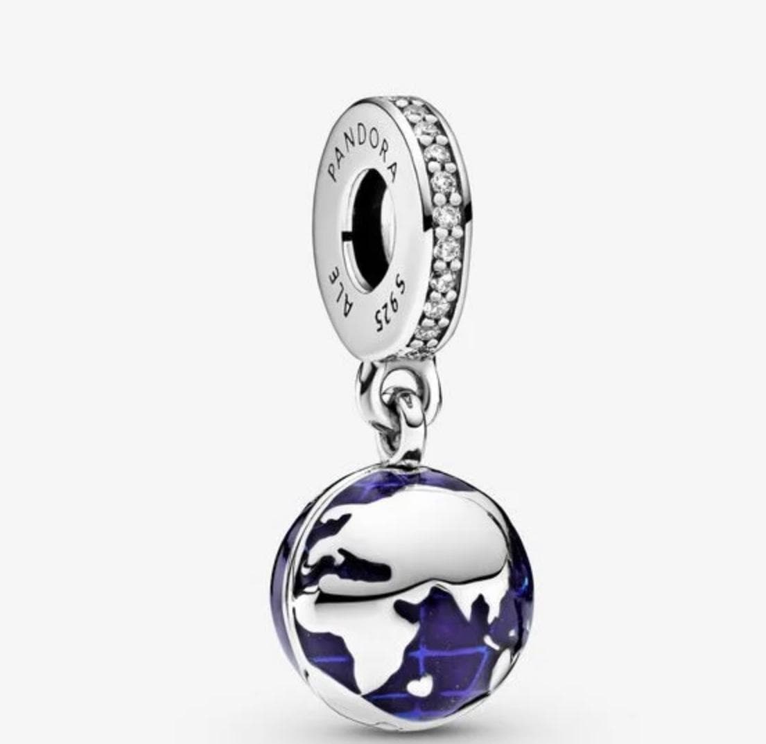 Pandora - Charm pendente Pianeta blu