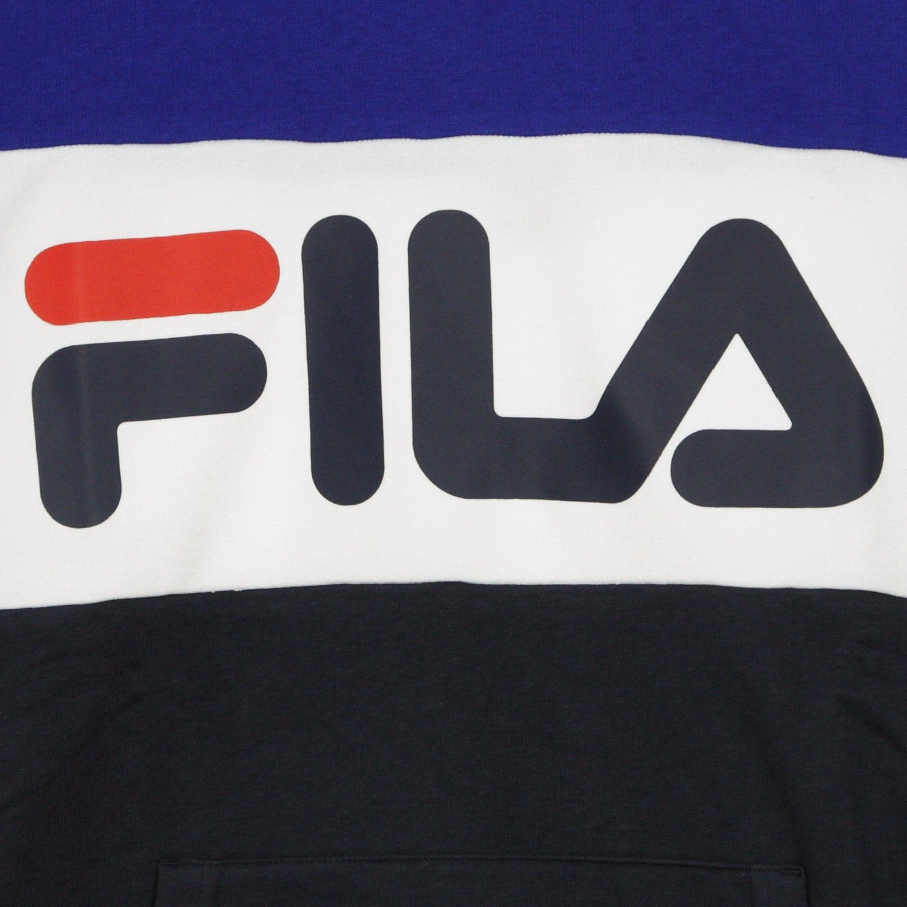 FILA Felpa Leggera Cappuccio Uomo Men Night Blocked Surf the Web/black Iris/bright White da uomo in Felpe con cappuccio Drestige - Casamassima, commercioVirtuoso.it