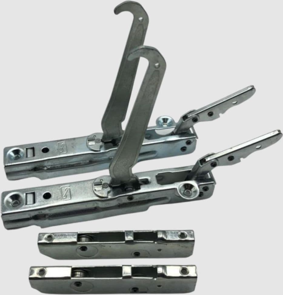 KIT 2PZ CERNIERA + PORTARULLINI PORTA FORNO CUCINA TECNOGAS mm 165 x 32 in prodotto EuroStore07 - Alatri, commercioVirtuoso.it