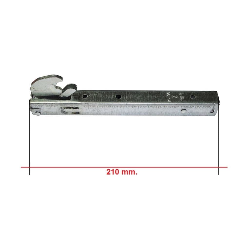 COPPIA CERNIERE PER SPORTELLO FORNO REX ELECTROLUX MM 210 x 21 PORTA LEGGERA in prodotto EuroStore07 - Alatri, commercioVirtuoso.it