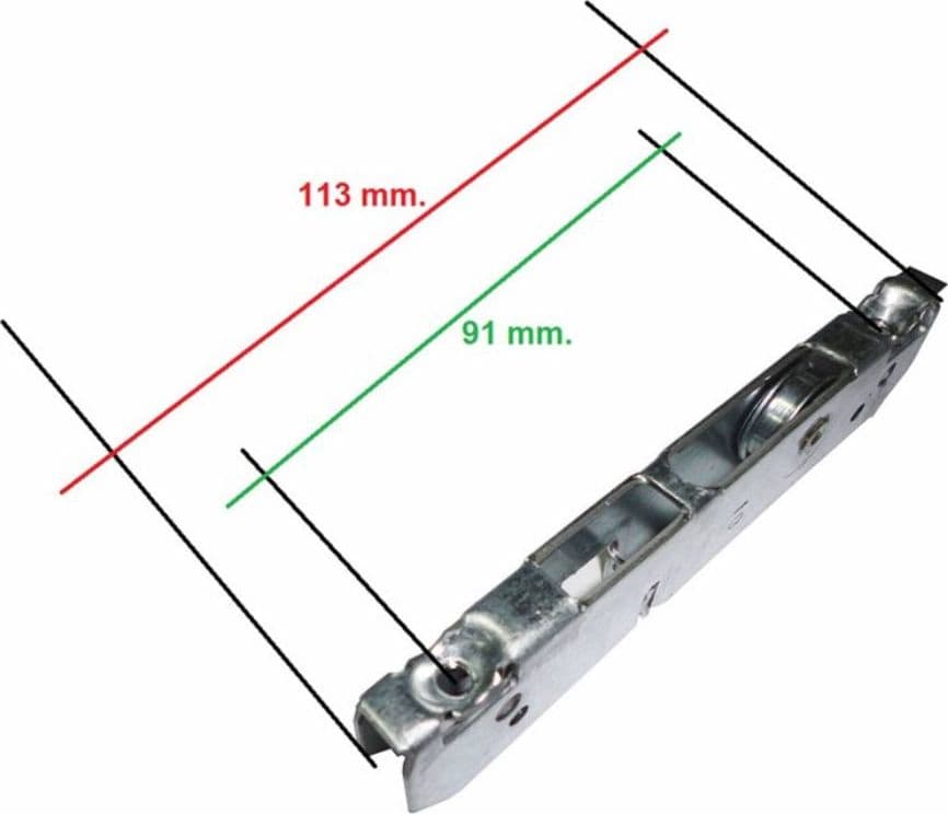 ARISTON COPPIA CERNIERE E PORTARULLI PER SPORTELLO 170 x 20 mm PORTA PESANTE in prodotto EuroStore07 - Alatri, commercioVirtuoso.it