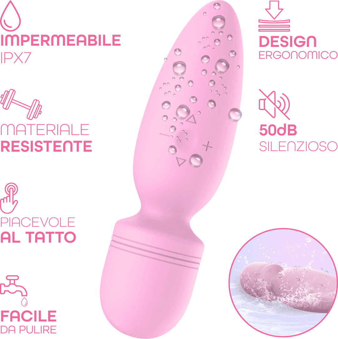 Wand Massager Vibratore Massaggiatore Ricaricabile con 10 Modalità di Vibrazione in Massaggiatori elettrici manuali Do You Erotic - Napoli, commercioVirtuoso.it