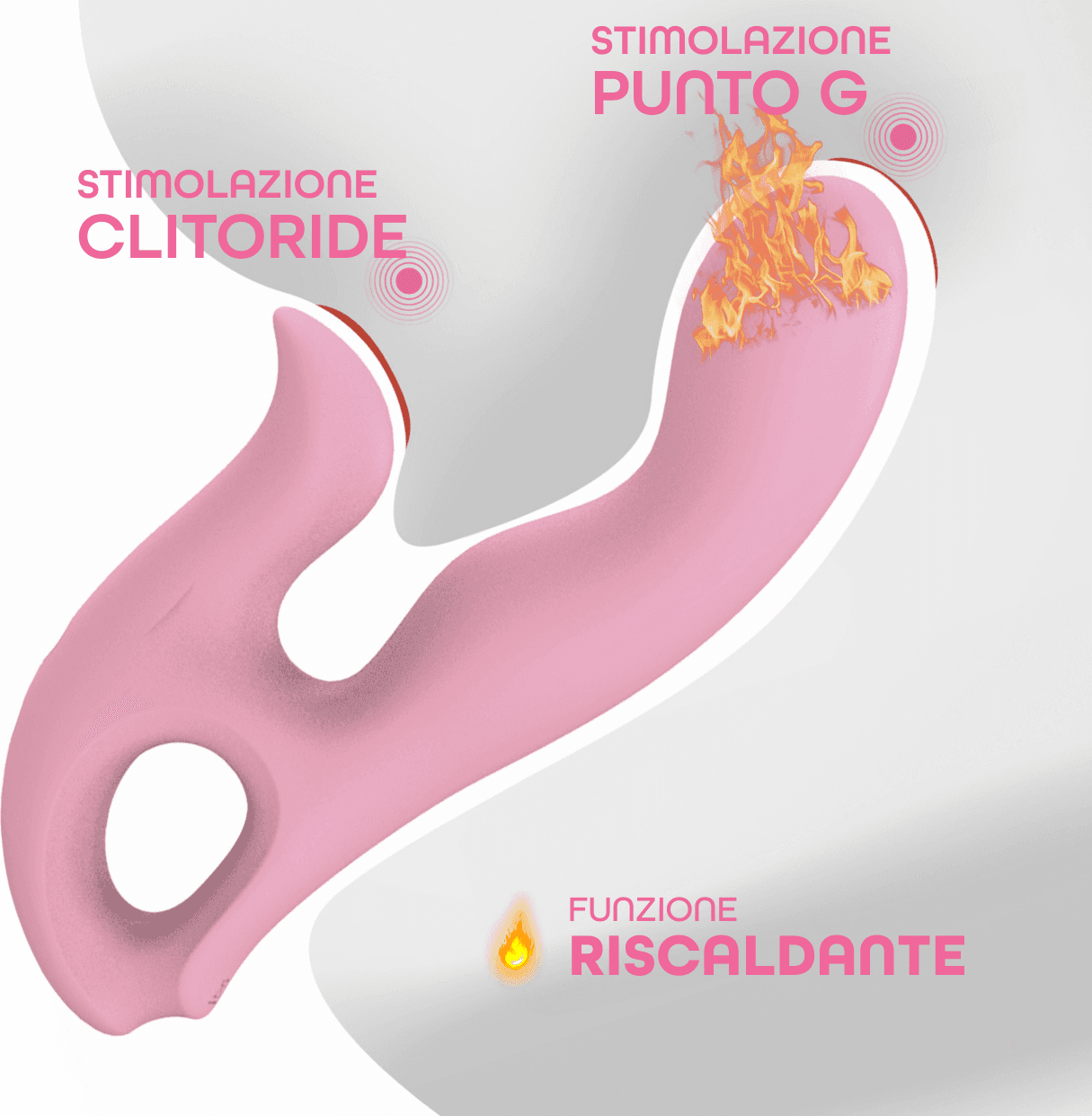 Vibratore Rabbit Riscaldante Doppia Stimolazione Clitoride e Punto G 10 Modalità in Accessori per stimolatori muscoli e nervi Do You Erotic - Napoli, commercioVirtuoso.it