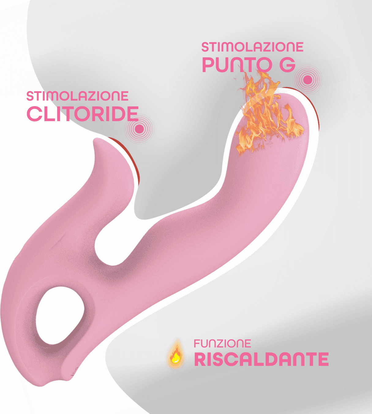 Vibratore Rabbit Riscaldante Doppia Stimolazione Clitoride e Punto G 10 Modalità in Accessori per stimolatori muscoli e nervi Do You Erotic - Napoli, commercioVirtuoso.it