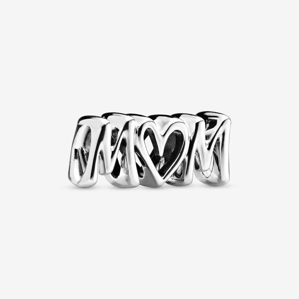 Pandora Charm con scritta Mamma in Bead Charm Alba Gioielli - Casoria, commercioVirtuoso.it
