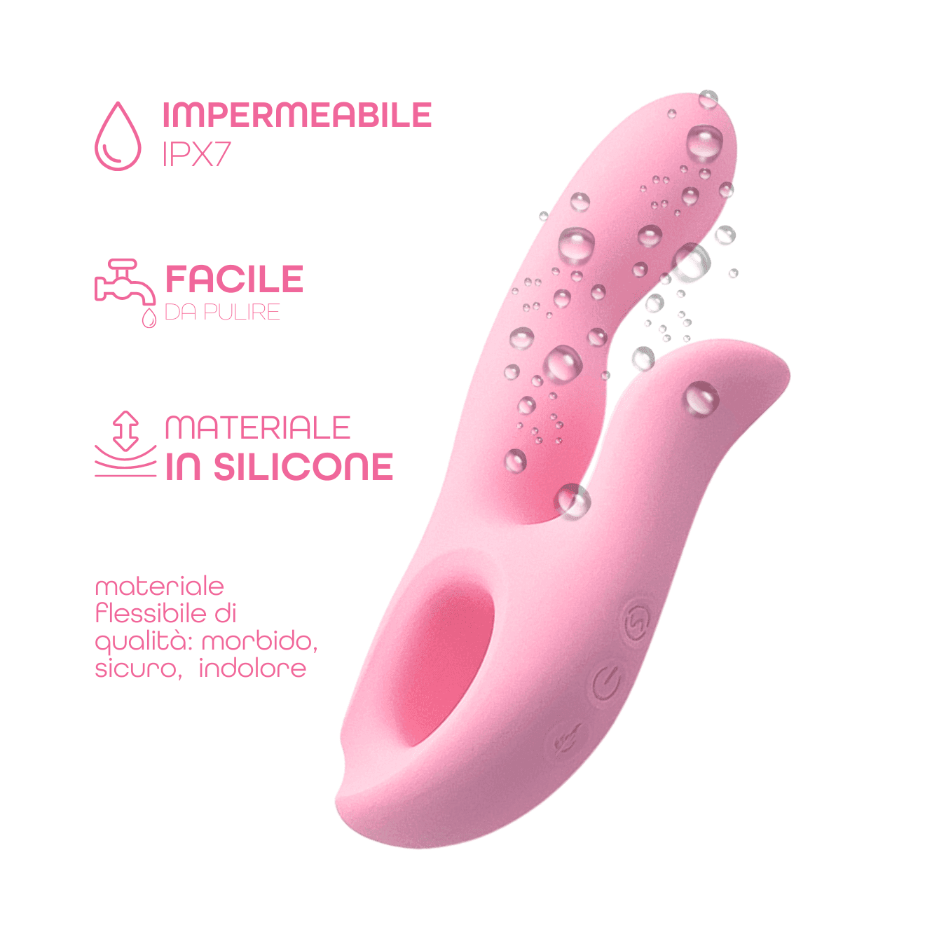 Vibratore Rabbit Riscaldante Doppia Stimolazione Clitoride e Punto G 10 Modalità in Accessori per stimolatori muscoli e nervi Do You Erotic - Napoli, commercioVirtuoso.it