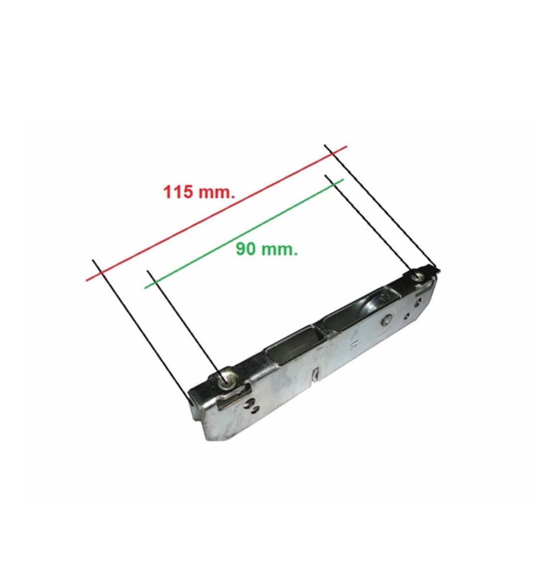 COPPIA CERNIERE FORNO GLEM GAS - 170 x 20 mm PORTA PESANTE in prodotto EuroStore07 - Alatri, commercioVirtuoso.it