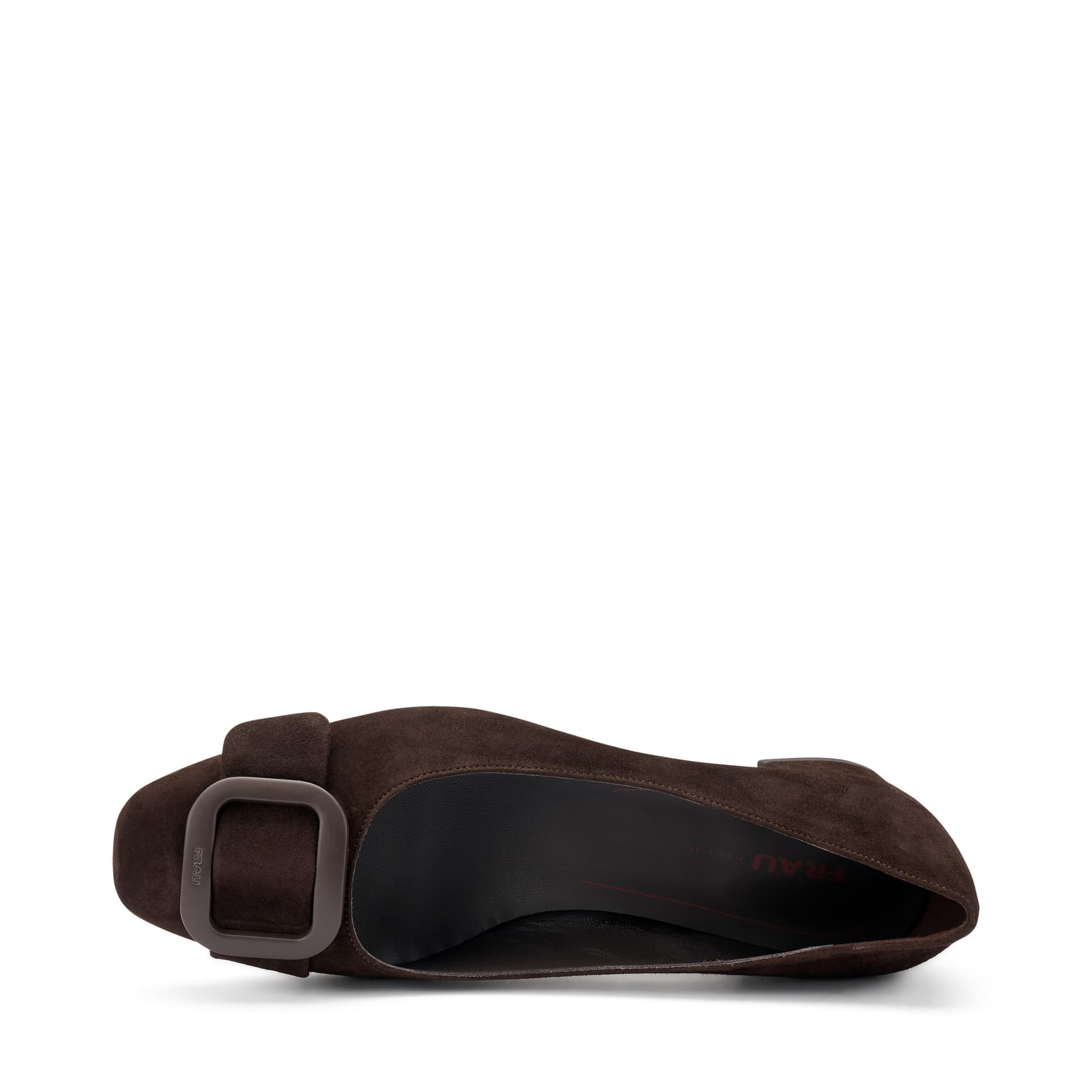 Frau décolleté in suede marrone con fibbia 92A3 in Scarpe col tacco Teresi Calzature - Marsala, commercioVirtuoso.it