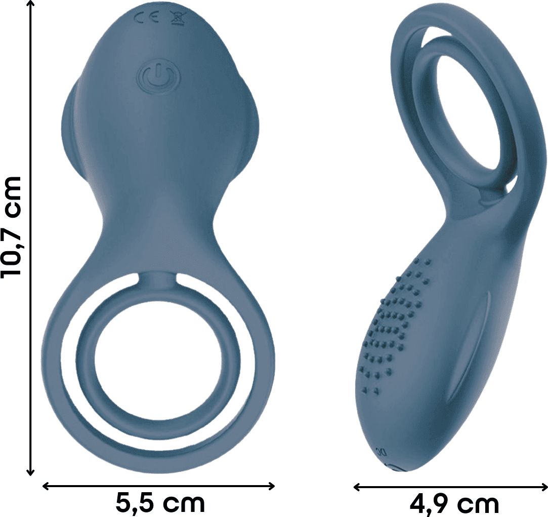 Anello Vibrante per Pene in Silicone con 10 Modalità Ricaricabile Silenzioso in Anelli fallici e vibranti Do You Erotic - Napoli, commercioVirtuoso.it