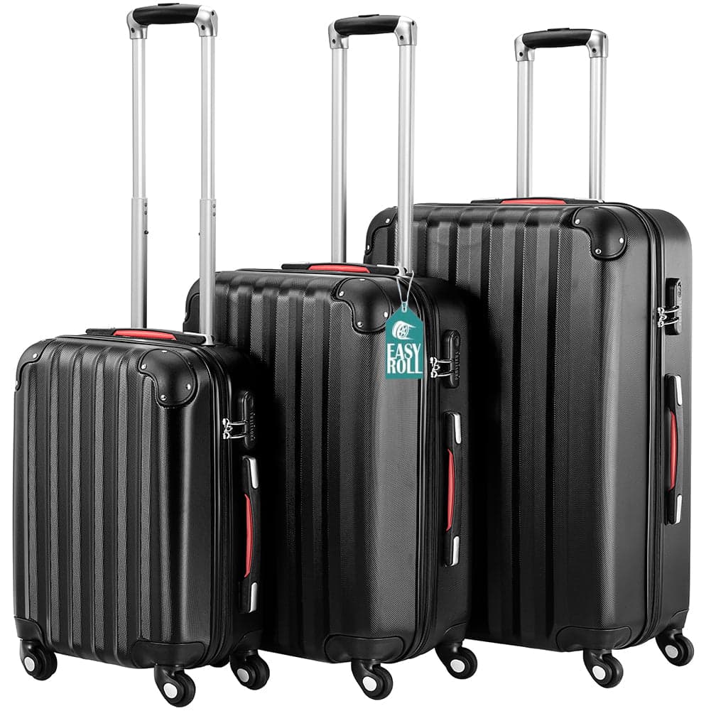 Set 3 Valigie Rigide Ruote Easy roll, Bagaglio mano e viaggio, Trolley Resistente in Set di valigie Danyx - Casoria, commercioVirtuoso.it
