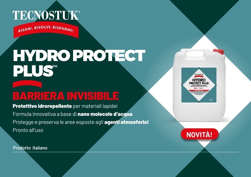 Tecnostuk Hydro Protect Plus – Protettivo idrorepellente in Impermeabili Masterbrico - Longobardi, commercioVirtuoso.it