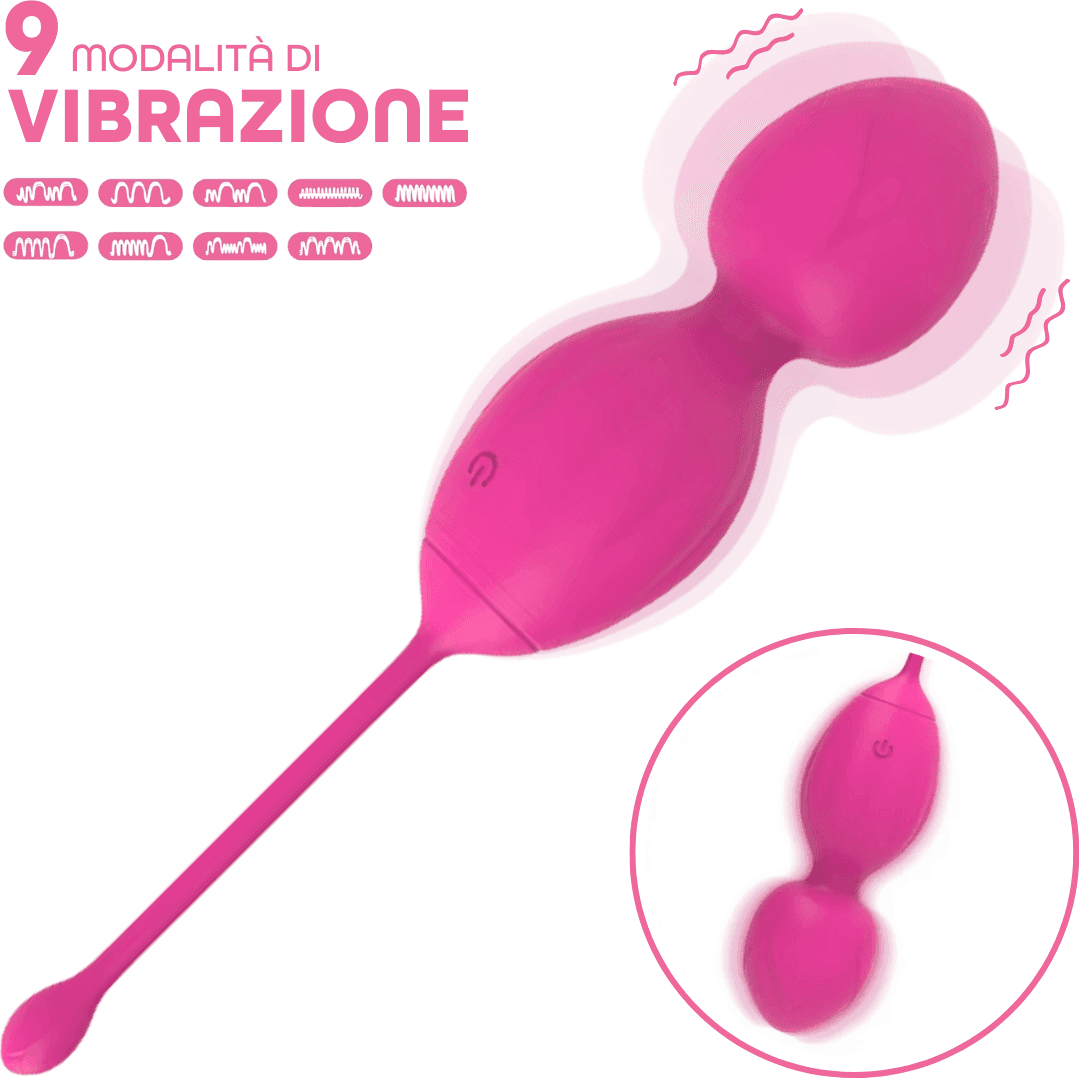 Palline Vaginali Vibranti Kegel Controllo con App Ovetto Vibrante in Silicone USB in Palline vaginali Do You Erotic - Napoli, commercioVirtuoso.it