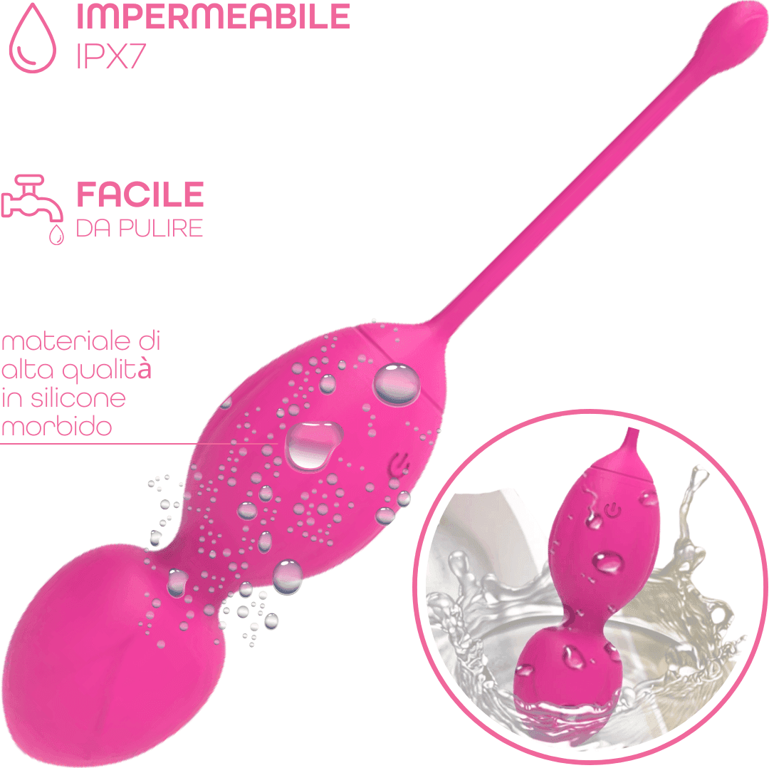 Palline Vaginali Vibranti Kegel Controllo con App Ovetto Vibrante in Silicone USB in Palline vaginali Do You Erotic - Napoli, commercioVirtuoso.it