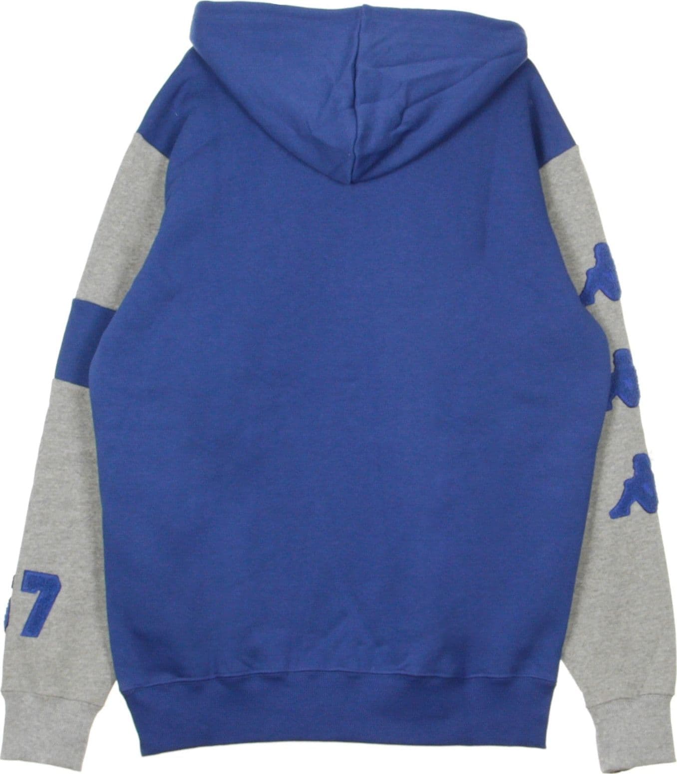 KAPPA Felpa Cappuccio Uomo Authentic Bensy Blue Md/grey Lt da uomo in Felpe con cappuccio Drestige - Casamassima, commercioVirtuoso.it