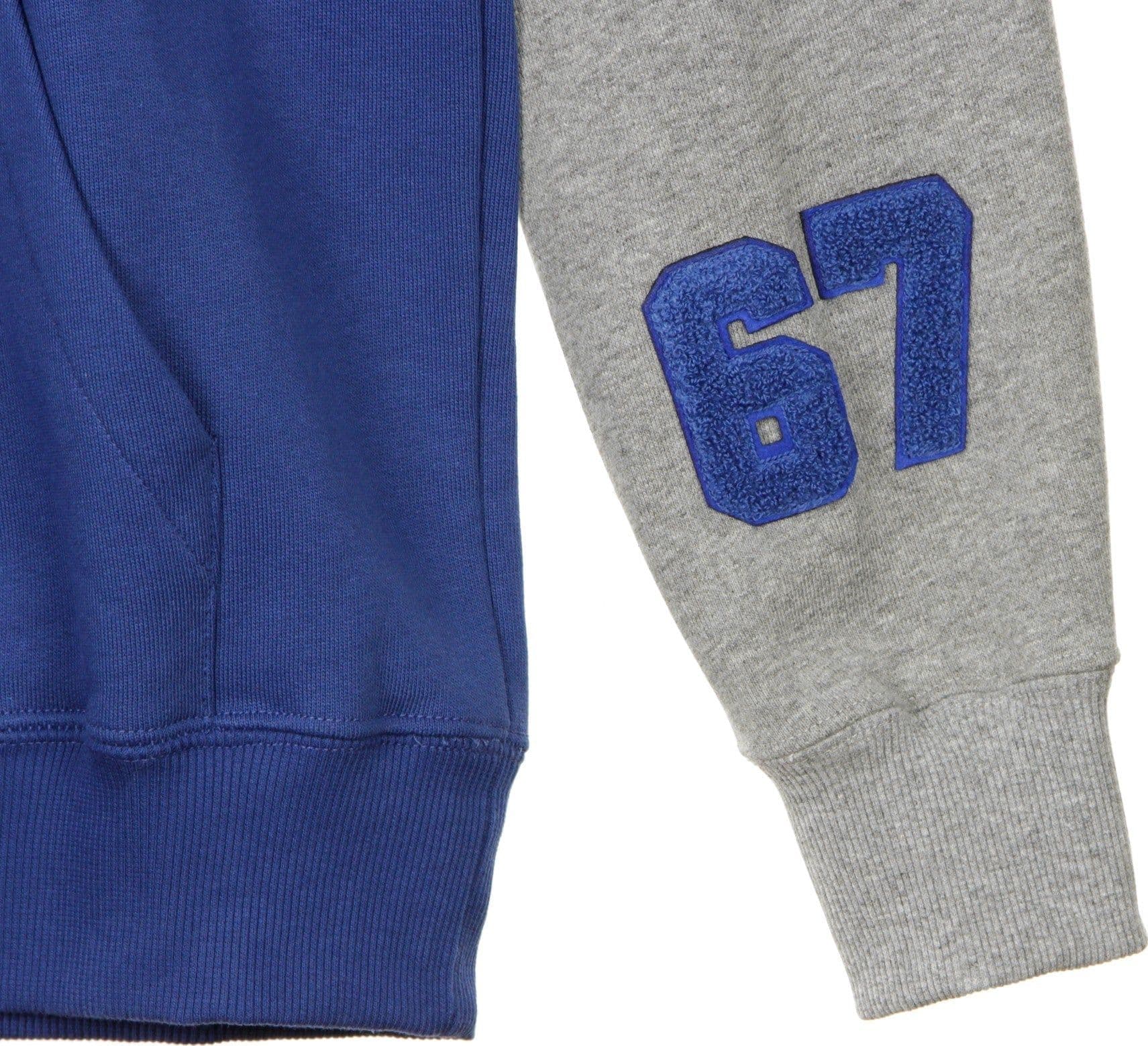KAPPA Felpa Cappuccio Uomo Authentic Bensy Blue Md/grey Lt da uomo in Felpe con cappuccio Drestige - Casamassima, commercioVirtuoso.it