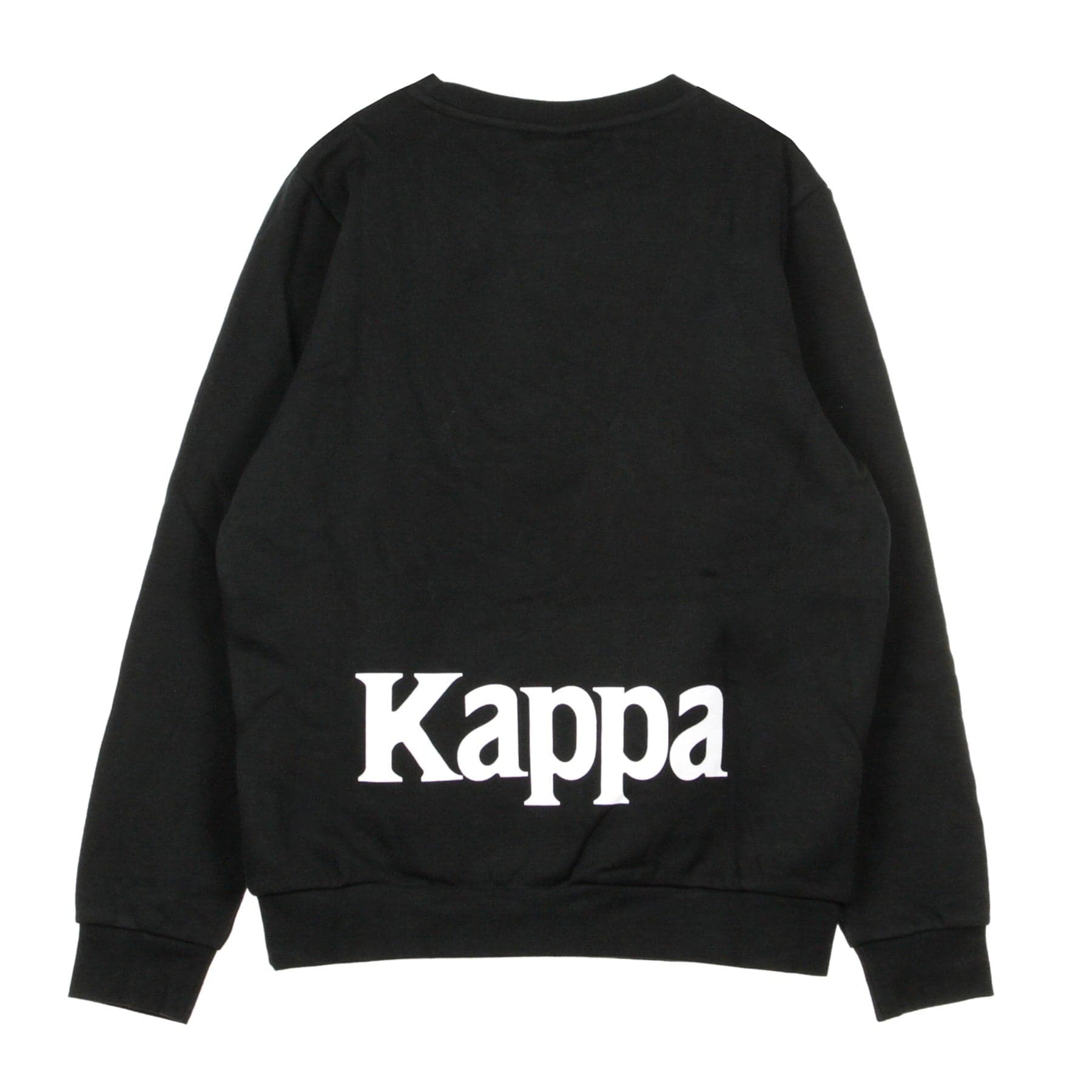 KAPPA Felpa Girocollo Uomo Authentic 90 Brum Black/grey Flint/white da uomo in Felpe senza cappuccio Drestige - Casamassima, commercioVirtuoso.it