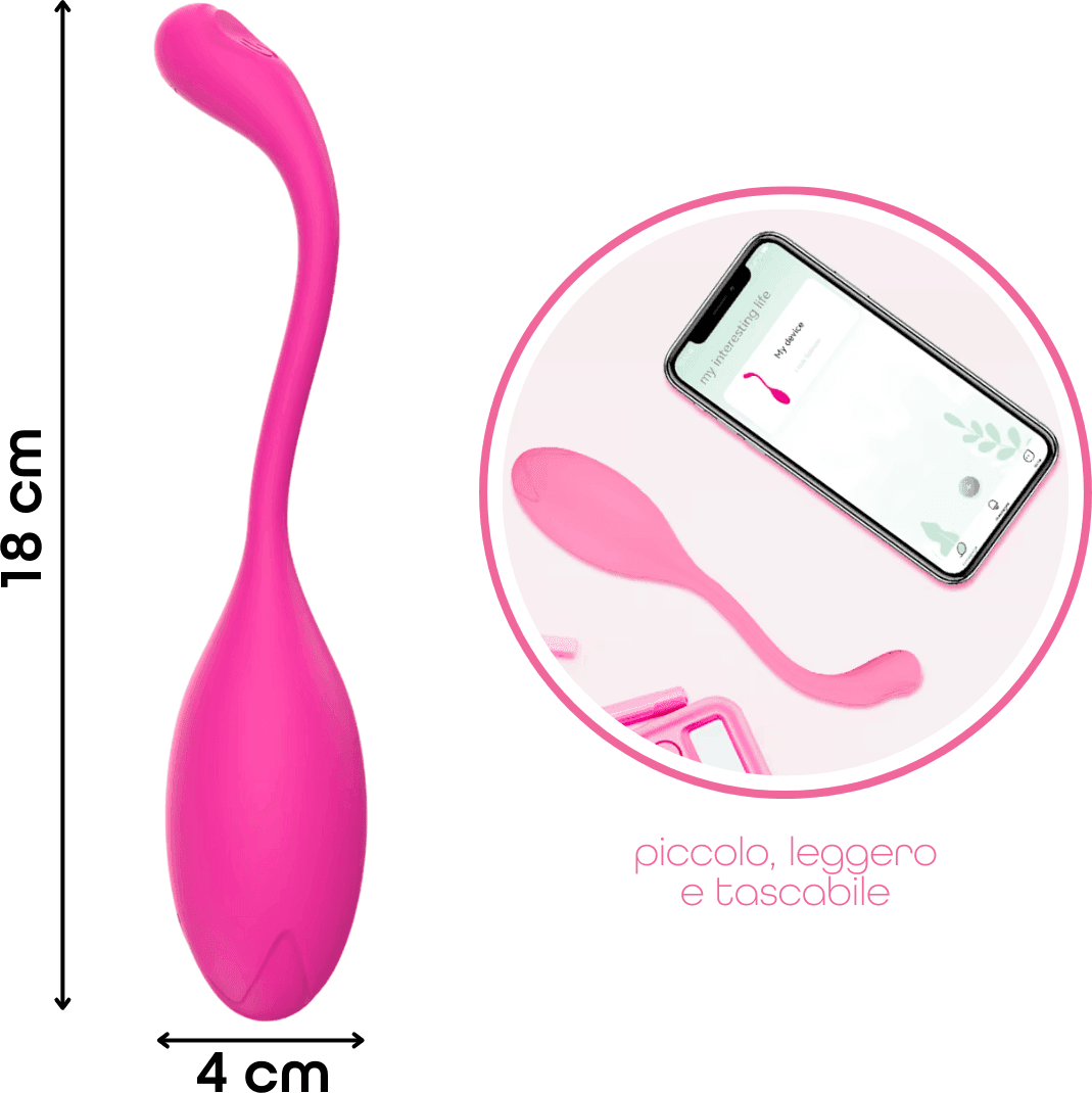 Ovetto Vibrante con App Vibratore Punto G e Clitoride in Silicone 9 Modalità USB in Vibratori per coppia Do You Erotic - Napoli, commercioVirtuoso.it
