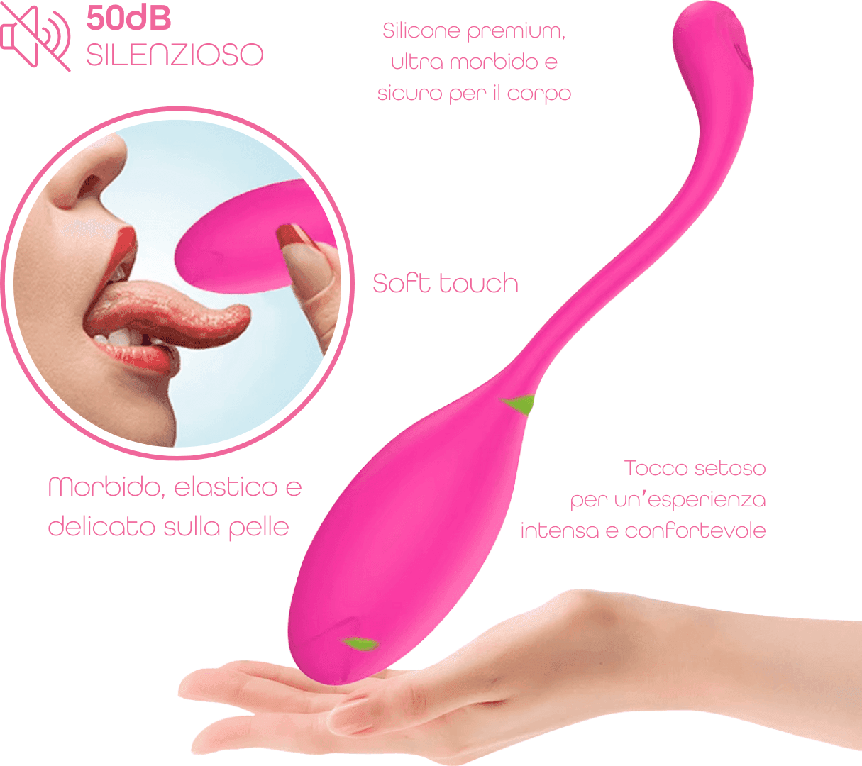 Ovetto Vibrante con App Vibratore Punto G e Clitoride in Silicone 9 Modalità USB in Vibratori per coppia Do You Erotic - Napoli, commercioVirtuoso.it