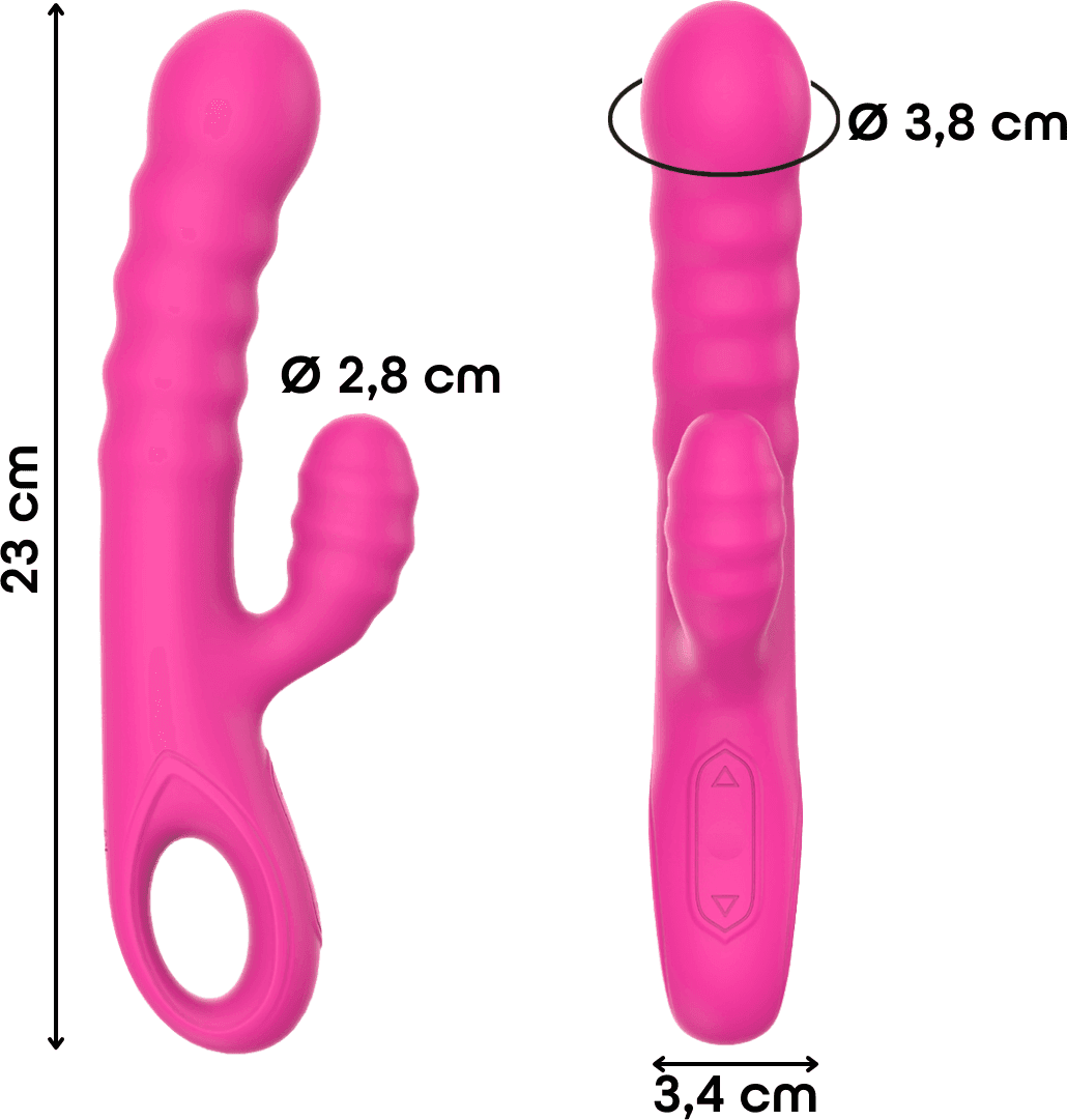 Vibratore Rabbit Doppia Stimolazione Punto G Clitoride in Silicone Ricaricabile in Vibratori Rabbit Do You Erotic - Napoli, commercioVirtuoso.it