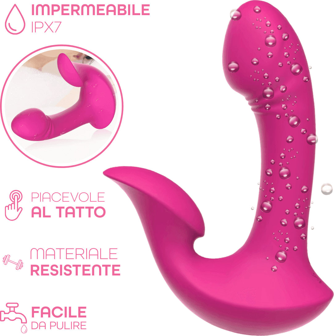 Vibratore Doppia Stimolazione Punto G e Clitoride 10 Modalità Controllo con App in Vibratori proiettile e ovuli vibranti Do You Erotic - Napoli, commercioVirtuoso.it