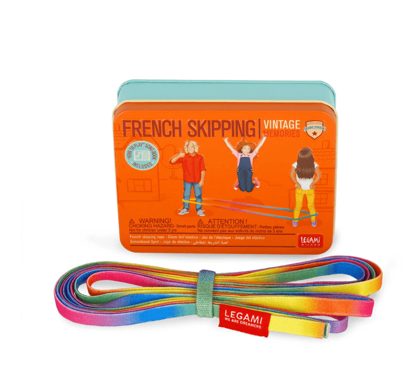 Legami - Gioco dell'Elastico - French Skipping - Gioco dell'Elastico - French Skipping - Vintage Memories (FRS0001) in Trampoli a molla e palle per saltare Cartospedia - Napoli, commercioVirtuoso.it