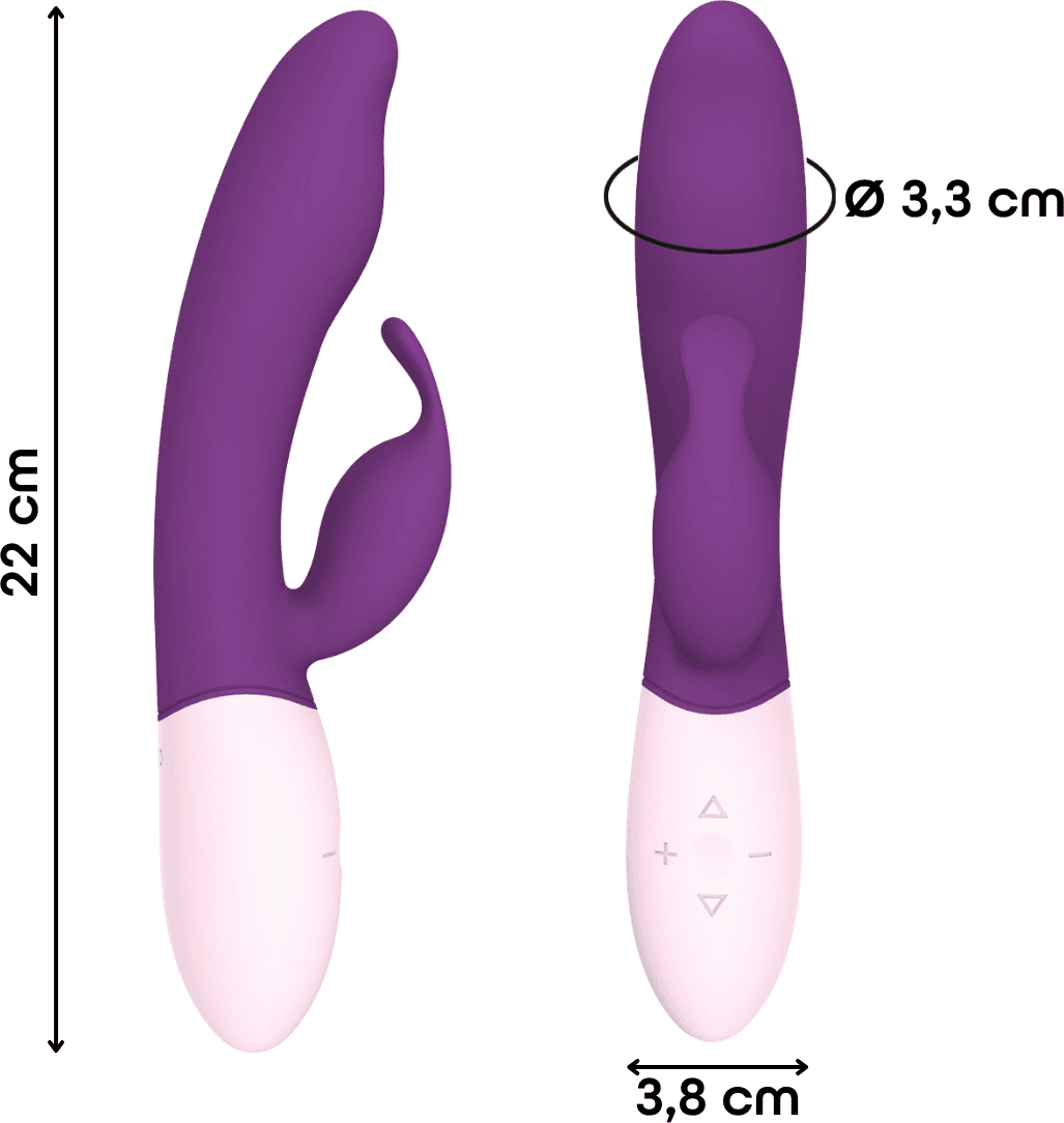 Vibratore Rabbit Doppia Stimolazione Punto G e Clitoride 10 Modalità Vibrazione in Attrezzi per rinforzare cosce e fianchi Do You Erotic - Napoli, commercioVirtuoso.it