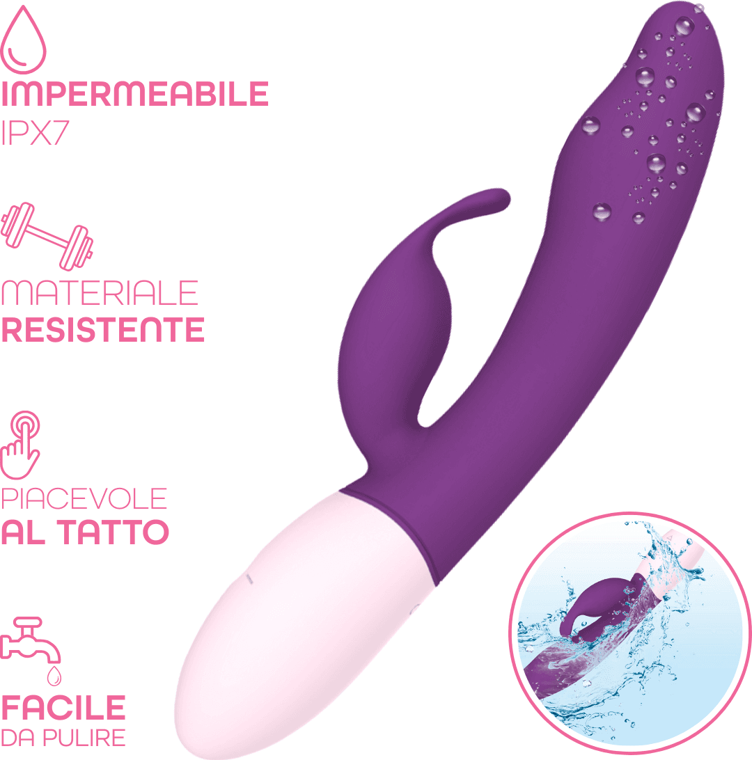 Vibratore Rabbit Doppia Stimolazione Punto G e Clitoride 10 Modalità Vibrazione in Attrezzi per rinforzare cosce e fianchi Do You Erotic - Napoli, commercioVirtuoso.it