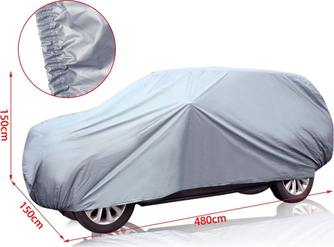 Telo Copriauto da Esterno Per SUV Misura M 480X150X150cm Impermeabile Antigraffio Resistente in Copriauto Scontolo.net - Potenza, commercioVirtuoso.it