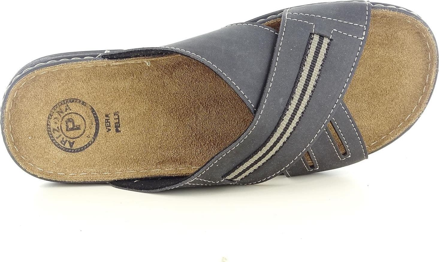 PATRIZIA 611MONONUMERO CIABATTA UOMO in Pantofole 3A Moda Mare Sport - Bellaria Igea Marina, commercioVirtuoso.it